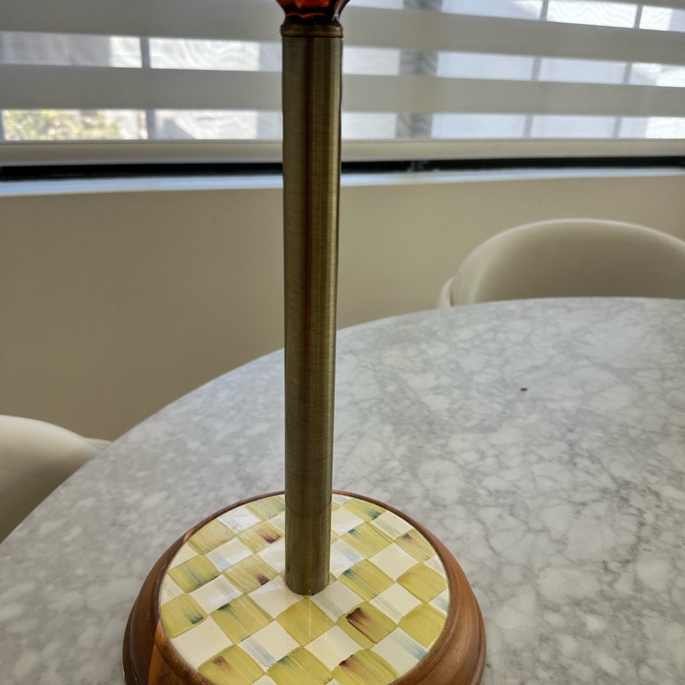 Mackenzie Childs paper towel holder